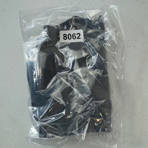 Maje Blouse Black Beaded Shoulder V-Neck Top Whimsygoth Lightweight - Picture 11 of 11